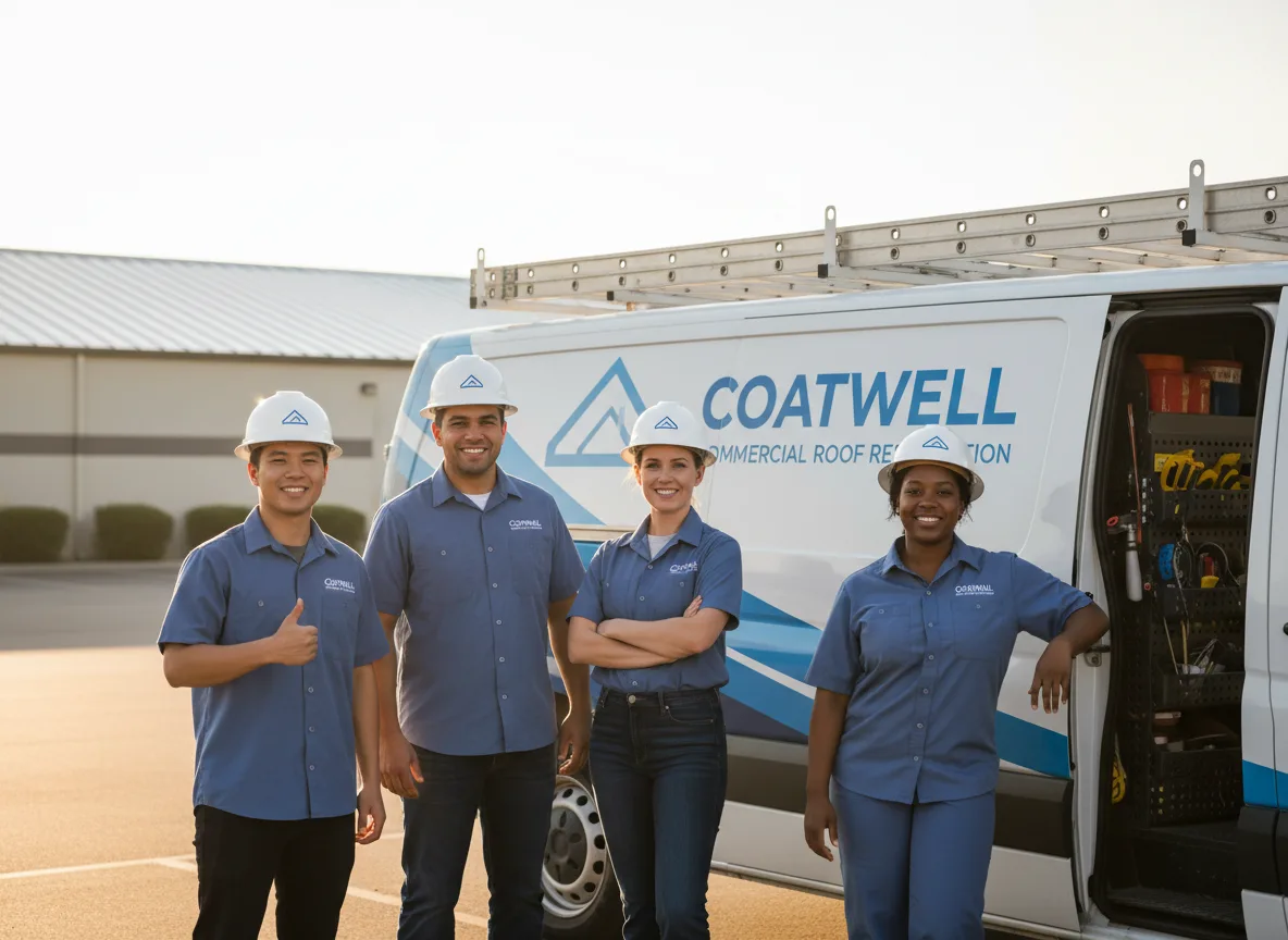 Commercial roof coating company in Foster, OK
